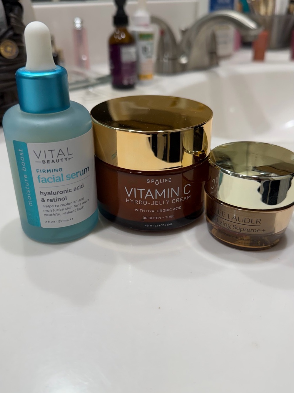 Estée Lauder, Vital Beauty, Spa Life Cream Set of 3— All New